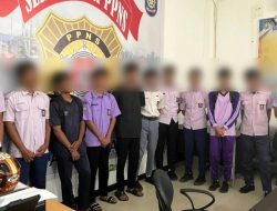 Peduli Dunia Pendidikan, Satpol-PP Kampar Jaring Puluhan Pelajar Bolos Sekolah