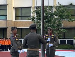 Berslogan Praja Wibawa, Satpol-PP Kampar Pegang Peranan Penting Dalam Upacara HUT Kampar ke-75