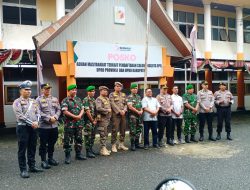 Pastikan Keamanan Pelantikan Bupati, TNI-POLRI Beserta Satpol-PP Apel Bersama