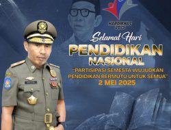 Hari Pendidikan Nasional 2025, Begini Maknanya Bagi Kasatpol-PP Kampar Arizon