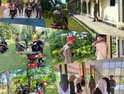 4 Remaja Bukan Muhrim Dibubarkan Satpol-PP Kampar Saat Duduk di Tugu Batu Hitam dan Tigo Tungku Sajoangan