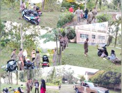 Patroli Sore, Satpol-PP Kampar Tertibkan 8 Muda-mudi di Tugu Batu Hitam dan Tigo Tungku Sajoangan