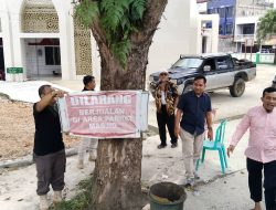 Satpol PP Kampar ‘Bersih-bersih’ Reklame Ilegal, Zulfikar Pastikan Penindakan Berlanjut