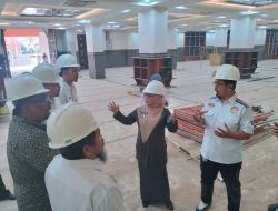 Wabup Kampar Targetkan Renovasi Islamic Center Bangkinang Tuntas Akhir Bulan