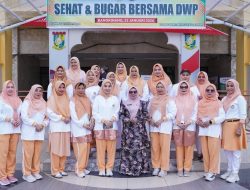 Program Sehat dan Bugar DWP Kampar Jadi Agenda Rutin