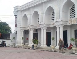 Tabligh Akbar di Masjid Al-Kiram Bangkinang, Satpol PP Kampar Turun Amankan Lokasi