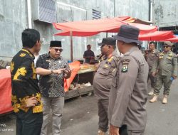 Parkir di Eks Jalan Dt Tabano Pasar Inpres Bangkinang Dipindah, Satpol PP Siagakan Personel