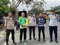 Amankan Fun Run HUT Kampar, Dishub Tempatkan Personel di Titik Rawan Kemacetan