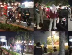 Patroli Tibumtranmas, Satpol PP Kampar Imbau Pasangan Kekasih di Lapangan Mardeka