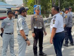 Rampcheck di Terminal Bangkinang, Dishub Kampar Periksa Kelayakan Angkutan Penumpang dan Barang