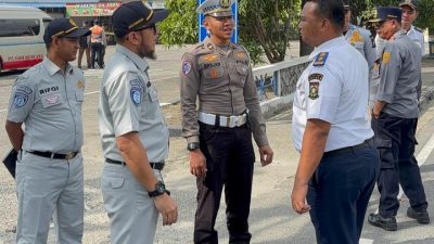 Rampcheck di Terminal Bangkinang, Dishub Kampar Periksa Kelayakan Angkutan Penumpang dan Barang