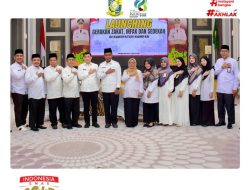 Bupati Ahmad Yuzar Resmi Launching ZIS, Dorong Pengelolaan Zakat Profesional