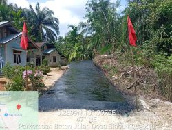Ropii Siregar Disanjung Warga, Baliho Terima Kasih Terpasang di Salo–Siabu