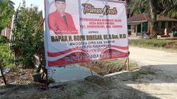 Warga Bukit Payung Sambut Pembangunan Drainase yang Diperjuangkan Sekretaris Fraksi PDI-P DPRD Kampar Ropii Siregar