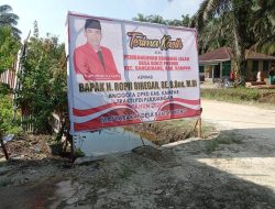 Warga Bukit Payung Sambut Pembangunan Drainase yang Diperjuangkan Sekretaris Fraksi PDI-P DPRD Kampar Ropii Siregar