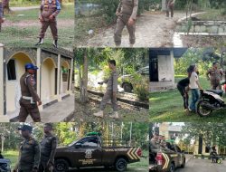 Patroli di Sejumlah Ikon Kota, Satpol PP Kampar Kedepankan Edukasi