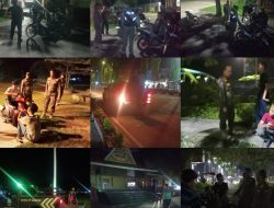 Cegah Gangguan Ketertiban, Satpol PP Kampar Gelar Patroli Rutin
