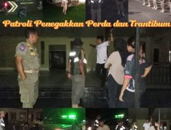 Hingga Dini Hari, Satpol PP Kampar Lakukan Patroli dan Pembinaan Remaja