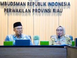Wabup Kampar Bahas Penguatan Pengawasan Pelayanan Publik bersama Ombudsman